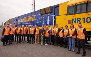 The launch of The Future of Freight campaign in Melbourne in November 2023